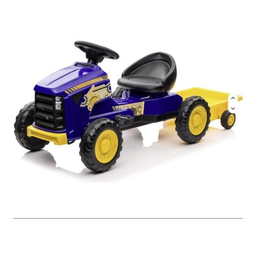  Traktor na pedale g206 sa prikolicom plavi ( BCK0943 ) Cene