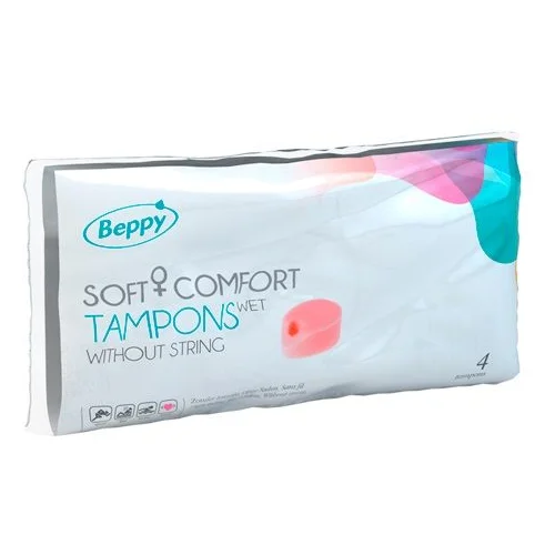 Beppy - soft comfort tamponi wet 4 enote, (21404222)