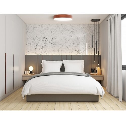  plafonsko svetlo cleo 5xE27/24W/230V, prečnik 60 cm, bakarne boje Slike