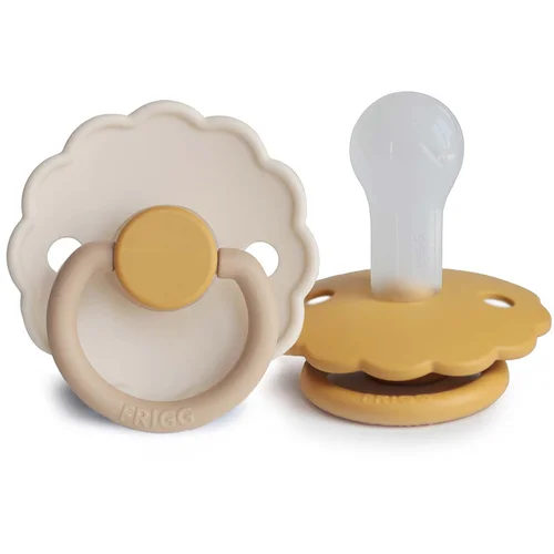 FRIGG® duda varalica daisy silicone chamomile & honey gold