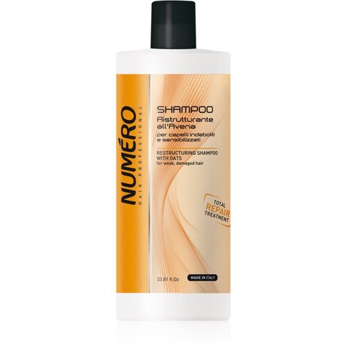 Brelil Numéro Restructuring Shampoo šampon za prestrukturiranje las 1000 ml Cene