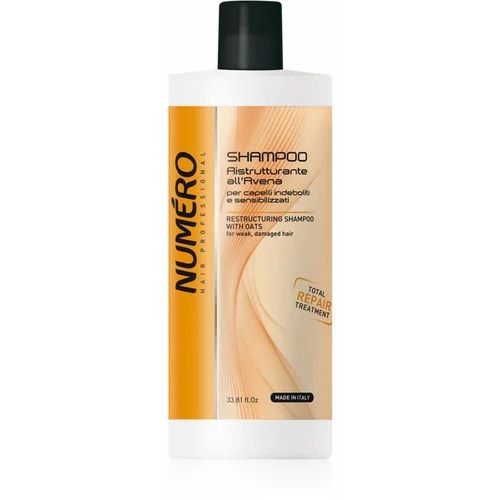 Brelil Numéro Restructuring Shampoo šampon za prestrukturiranje las 1000 ml