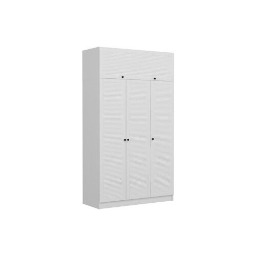 Hanah home Ormar Minar Kale-8400, 135x190x52 cm, Bijela Slike