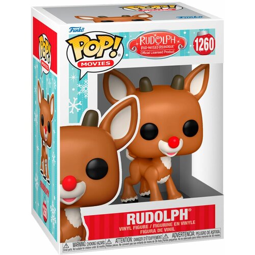 Funko bobble figure rudolph the red-nosed reindeer pop! - rudolph Slike