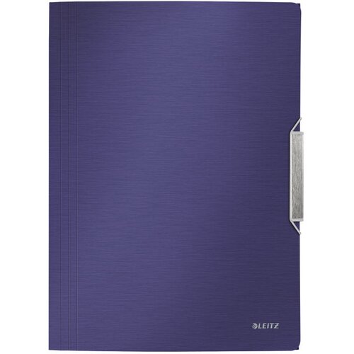  FASCIKL KLAPA S GUMICOM PP A4 STYLE LEITZ 39770069 TAMNO PLAVI Cene