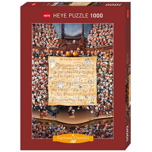 Heye puzzle Cartoon Classics JeanJaques Loup Score 1000 delova 29564 Slike