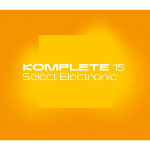 Native Instruments Komplete 15 Select Electronic (Digitalni proizvod)