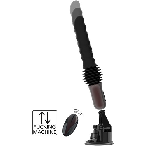 Hidden Desire Extreme Anal Power Thrusting Vibrator Black Slike