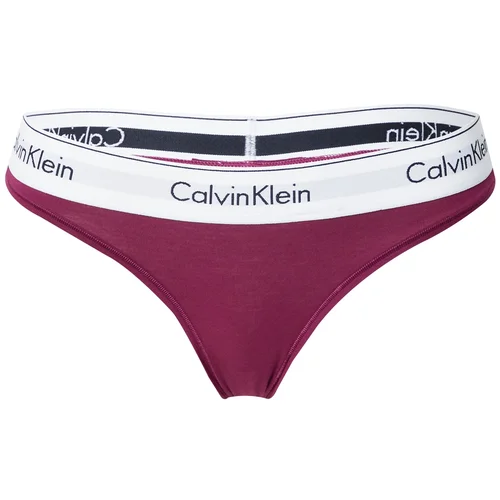 Calvin Klein Underwear Tangice ciklama / črna / bela