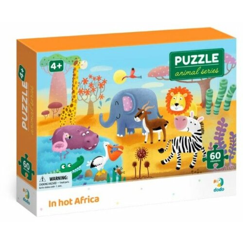 Dodo Puzzle u Toploj Africi, 60 komada Slike