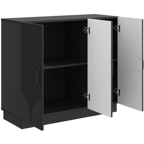  Kreveta Crna 89 x 34,5 x 77 cm Konstruirano drvo Slike