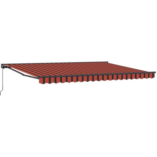  Ročno zložljivo senčilo Oranžna, Črna in Rumena 5 &times; 3,5 m, (5000211479) Cene