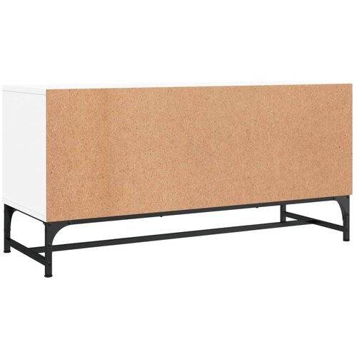  ormarić sa staklenim vratima bijeli 102 x 37 x 50 cm Slike