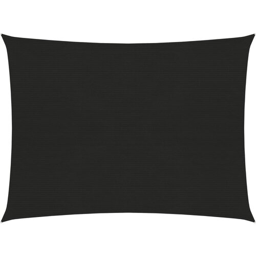 vidaXL Senčno jadro 160 g/m² črno 2x3 m HDPE Cene
