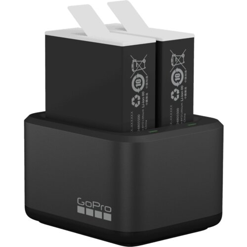 GoPro Dual Charger + Enduro Battery punjač Hero 9, Hero 10, Hero 11 Slike