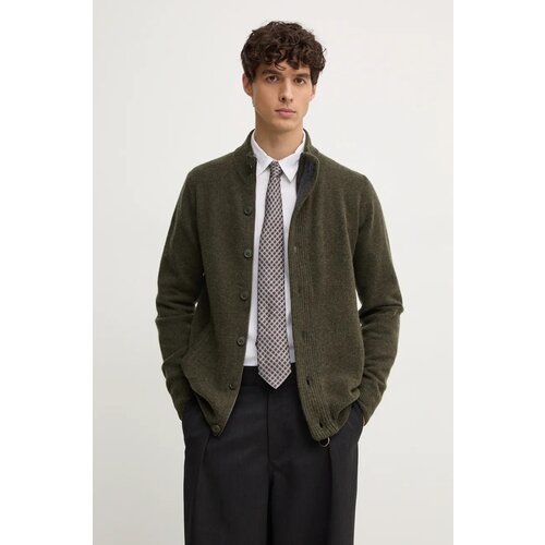 Barbour Telovniki &amp;amp; Jope Essential Elbow-Patch Cardigan - Seaweed Zelena Slike
