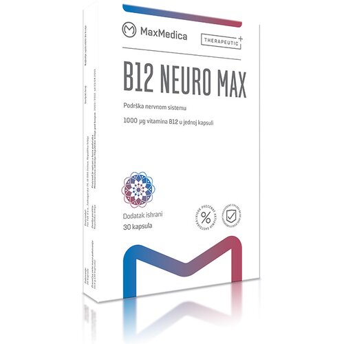 maxmedica B12 neuro max 1000 mcg 30 kapsula +50 Cene
