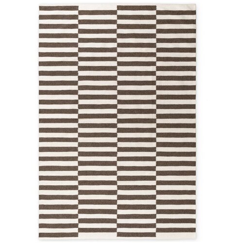 Hanse Home Bijeli/smeđi obostrani/ručno rađen vunen tepih 200x300 cm Vika &amp;ndash; Slike