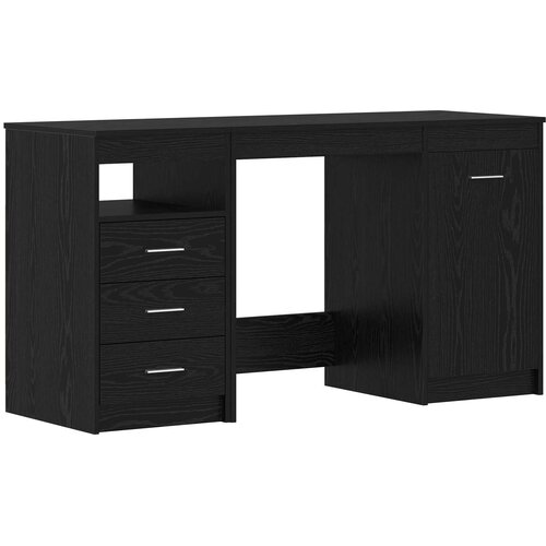  Stol 2 pcs Crni hrast 140 x 50 x 76 cm Konstruirano drvo Cene