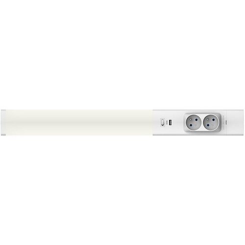  LED svetlo za ispod ormarića sa utičnicama i USB priključcima LED/18W/230V 4000K srebrno Cene