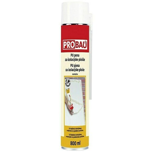 PROBAU Pjena za pištolj (800 ml, Poliuretan (PU)) Cijene