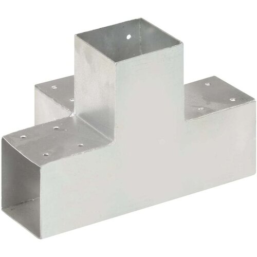 VidaXL spojnik za stupove u x-obliku od pocinčanog metala 91 x 91 mm Slike