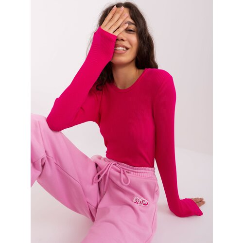 BASIC Feel Good Blouse-RV-BZ-9207.28X-Fuchsia Slike