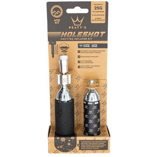 Peaty's holeshot CO2 pumpa 25g srebrna Cijene