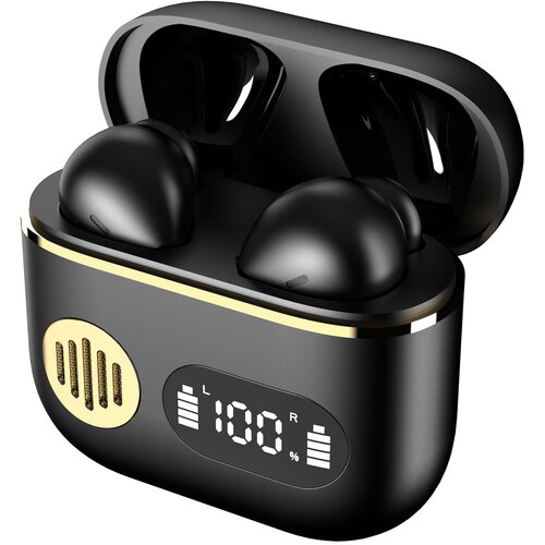 Venisymlis Brezžične slušalke Bluetooth 5.1 z mikrofonom, LED indikatorjem za iPhone Android, (22102308) Cene