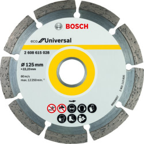 Bosch dijamantska rezna ploča eco for universal 2608615041, 125x22.23x2.0x6 Cene