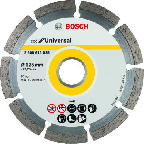 Bosch dijamantska rezna ploča eco for universal 2608615041, 125x22.23x2.0x6 Cene