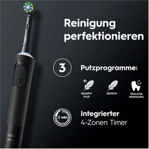 Oral-b Vitality Pro D103 Duo Crna/Plava Elektricna cetkica Slike