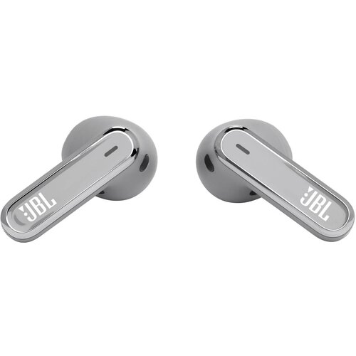 JBL Live Flex BT5.3 In-ear slu&amp;scaron;alke z mikrofonom, srebrna Slike