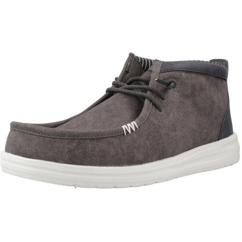 Hey Dude Čevlji Derby WALLY MID GRIPR VIN CLAS Črna Slike