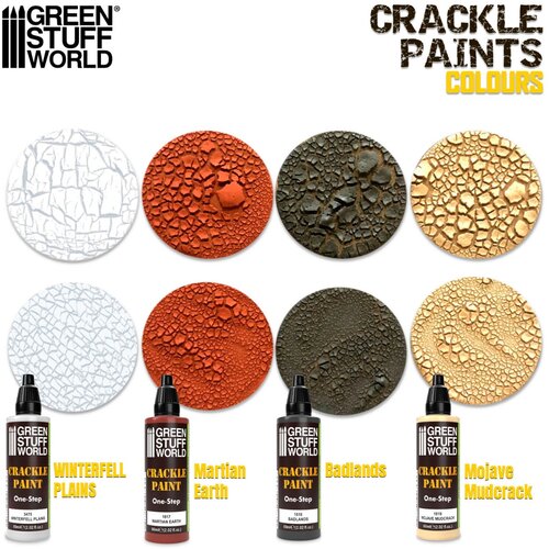 Green Stuff World Winterfell Plains Crackle Paint 60ml | Pucajuća boja Winterfell Plains 60ml Slike