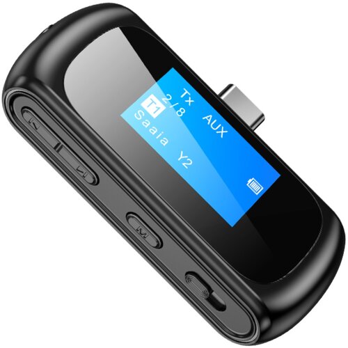 INF 2-v-1 Bluetooth 5.0 zvočni adapter: sprejemnik in oddajnik 3,5mm 10m, (5000327385) Cene