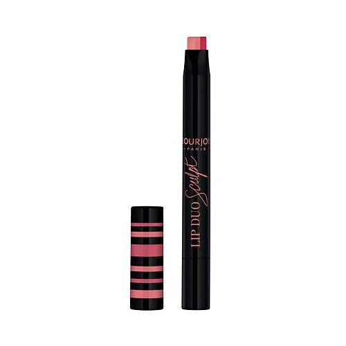 Bourjois Lip Duo Sculpt dvobarvna &amp;scaron;minka 0,5 g odtenek 01 Pink Twice za ženske Slike