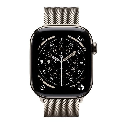 Apple Watch Series 11 GPS + Cellular 42mm Natural Titanium Case with Natural Milanese Loop Cijene