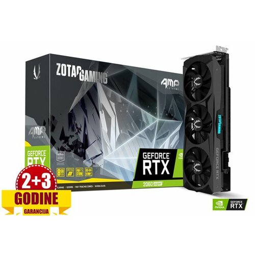 Zotac GeForce RTX 2060 SUPER EXTREME 8GB GDDR6,HDMI/3xDP/DVI/256bit/ ZT-T20610B grafička kartica Slike