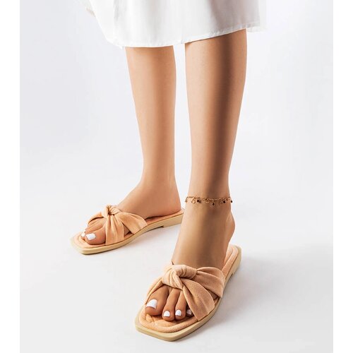  Pink eco-suede slides Pride Slike