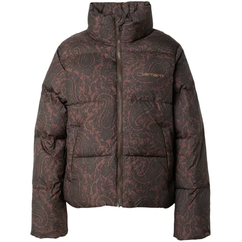 Carhartt WIP Prijelazna jakna 'Springfield' smeđa / sepija / crna
