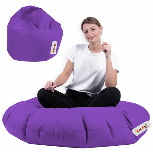Atelier Del Sofa Iyzi 100 Cushion Pouf - Purple vrtna sedežna vreča, (21109071)