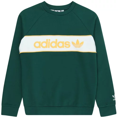 Adidas Majica rumena / zelena / bela