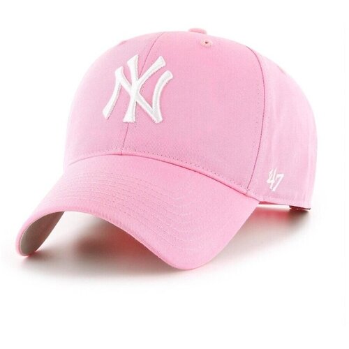 47 Brand Kape s &scaron;iltom Czapka Z Daszkiem New York Yankees Dla Dzieci R&oacute;żowa Bela Cene