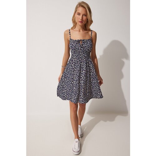 Dress - Navy blue - A-line Slike