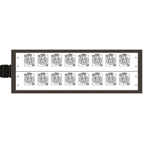  Q-LOK BOX218 SPECIAL VERZIJA 16 XLRF - XLRM input balansirani 40m multi kabel Slike