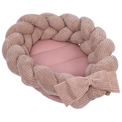 MeowBaby Ružičasto gnijezdo za bebe 47x70 cm - Slike