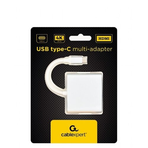  USB adapter Type-C to Type-C, USB3.0, HDMI, Silver, GEMBIRD A-CM-HDMIF-02-SV Cene
