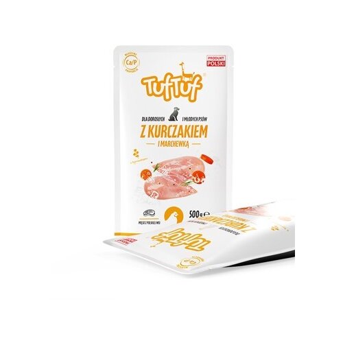 Tuf Tuf tuftuf sos za pse - piletina i šargarepa 500g Slike