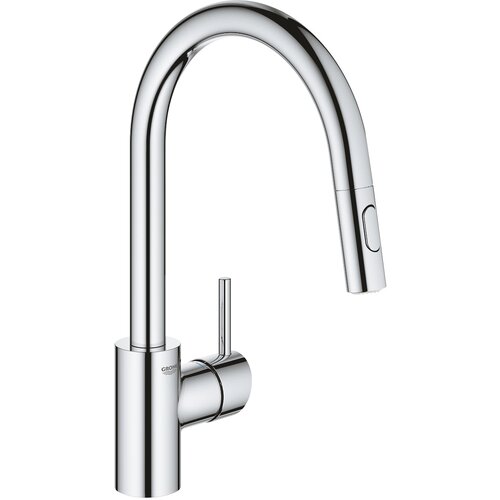 Grohe izvlečna enoročna kuhinjska armatura Concetto (31483002) Slike